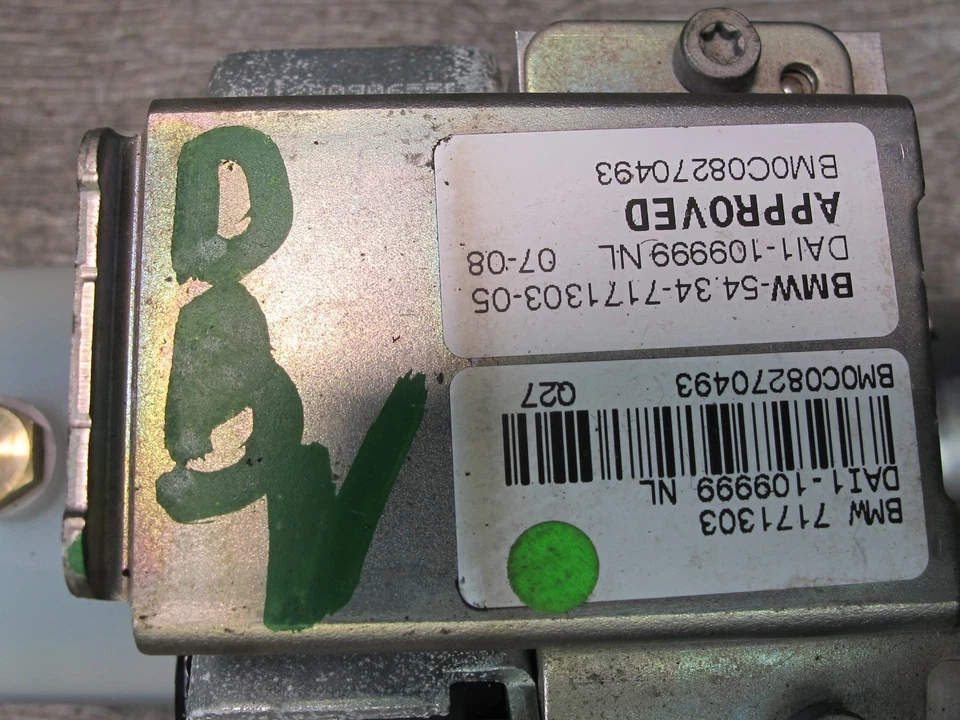 08-13 BMW E88 135i CONVERTIBLE TOP ROOF HYDRAULIC PUMP MOTOR 7171303 OEM - Image 3 of 4