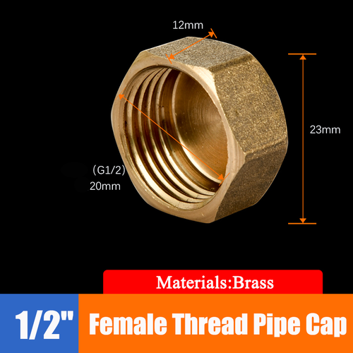 1/2"Brass Reducing Tee/Elbow/Straight/Cross Fitting MIP & FIP Water Pipe Adapter - Picture 28 of 33
