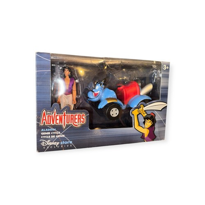 #ad #ad Vintage Disney Adventurers Aladdin Genie Cycle Set New Disney Store Exclusive $49.99