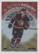 2023 Tim Hortons Collector's Series In Motion Phenoms Jake Sanderson #MP-15 08zb