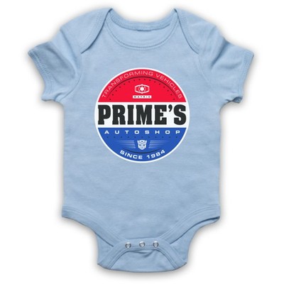 TRANSFORMERS OPTIMUS PRIME'S AUTOSHOP GARAGE BODYSHOP BABY MITWACHSENDER BABYANZUG GESCHENK