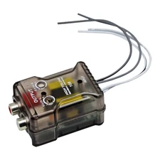 High to Low RCA Converter Two-channel Portable Car Audio Impedance Converter