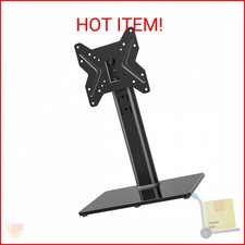 Universal Swivel TV /Table Top TV Stand for 19 to 43 inch TVs with 90 Degree Swi