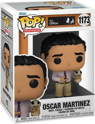 Funko POP! The Office OSCAR MARTINEZ W/ SCARECROW DOLL #1173 NEW +Protector NM