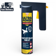 Zero In Ultra Power Wasp Nest Killer Foam Jet Spray Indoor Outdoor 300ml 600ml