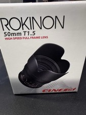 Rokinon 50mm T1.5 as UMC Cine DS Lens for Sony E-Mount