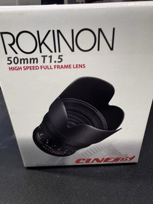 Rokinon 50mm T1.5 as UMC Cine DS Lens for Sony E-Mount