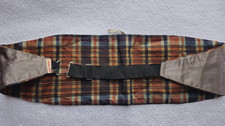 Men's Brown Blue TARTAN Cotton Indian MADRAS Plaid
