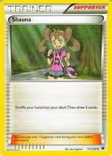 Shauna 111/124 Uncommon Fates Collide Pokemon Near Mint
