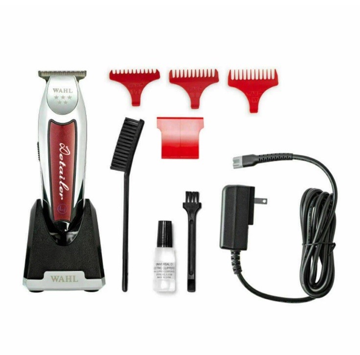 Wahl Cordless Detailer Li 8171 5-Star Series Pro Men Hair Trimmer W/ Pro-set Too