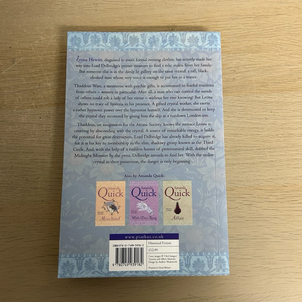 The Third Circle by Amanda Quick Paperback Book #4 Arcane Society Paranormal - image 2 of 4