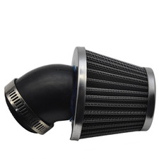 50mm ANGLED PIT BIKE / ATV CONE STYLE AIR FILTER 140cc 150cc 160cc PITBIKE