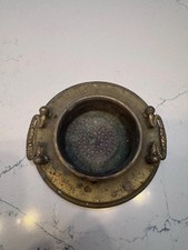 Vintage Hammered Copper & Brass Wine Bottle C...
