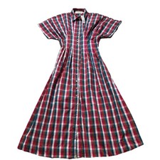 Exquise NWT Tobie Dress in Raspberry Plaid S