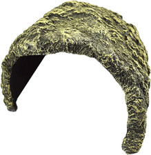Resin Reptile Hideout: Extra Large Simulation Rock Cave for Ball Pythons, Lizard