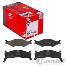 TRW BREMSBELÄGE VORDERACHSE passend für KIA SEPHIA SHUMA SPORTAGE