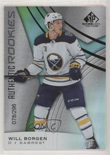 2019 SP Game Used Authentic Rookies Rainbow 78/296 Will Borgen William #136 02gk