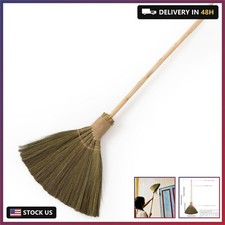 Handmade Whisk Sweeping Broom - Vietnamese Straw Soft Brooms - Large Long Broom