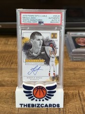 2019 Panini Impeccable Nikola Jokic - Shots Sig.  Auto /49 #IS-NJK - PSA Auth/10