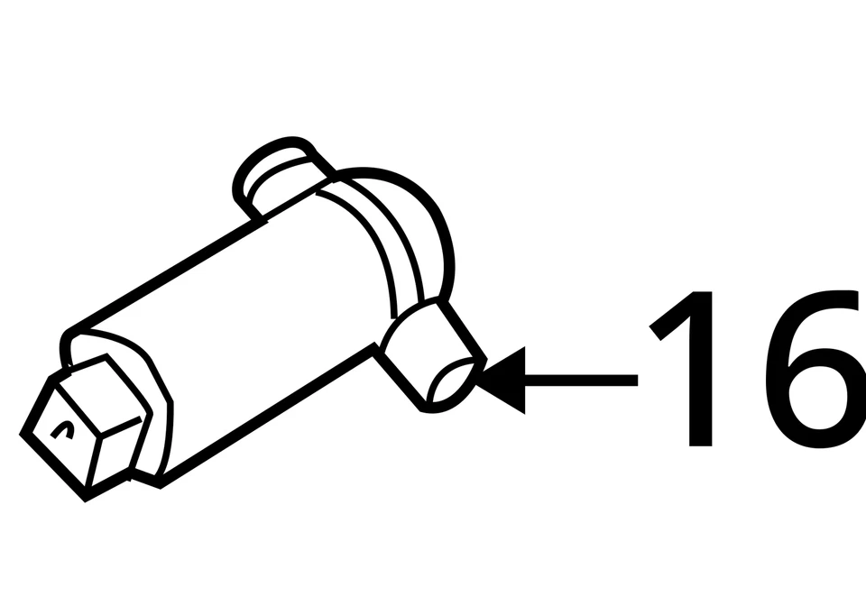 BMW 328i 330i 525i 528i X3 E5 M54 Air Idle Control T Valve OEM Used Foto 4 de 4