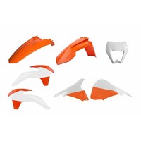Enduro Kunststoff Kit Polisport Restyling Oem Farbe Ktm EXC/EXC-F FüR Motorrad