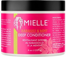 Mielle Babassu & Mint Deep Conditioner with Protein, Moisturising & Conditionin