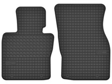 Gummimatten vorn f�r Mini Cooper III F56 2014-2024 Schr�gheck 2tlg + BMW-Halter