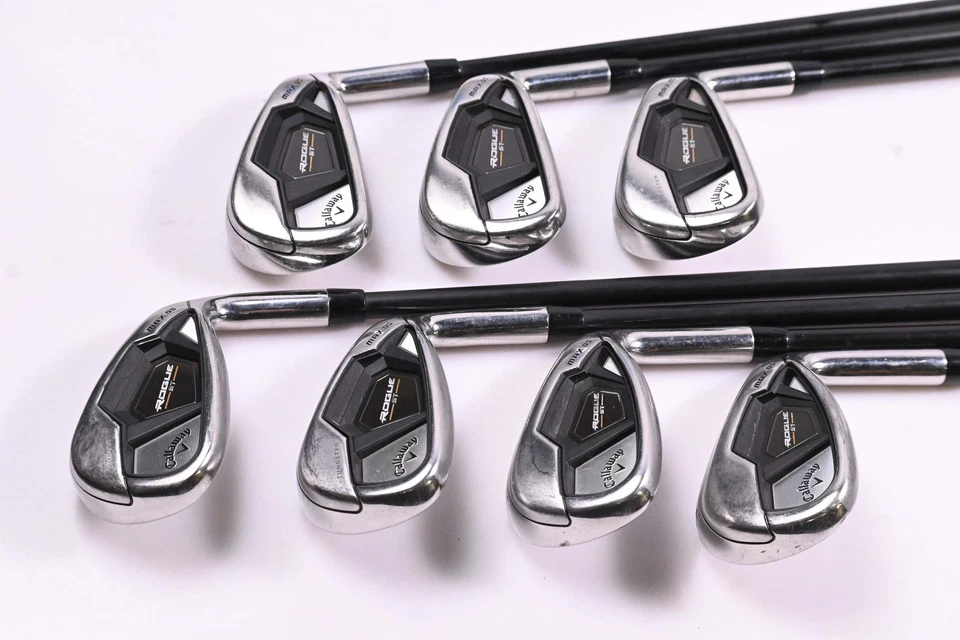 Ladies Callaway Rogue ST Max OS Lite Irons / 5-PW+GW / Ladies Flex Cypher 40 - Image 2 of 4