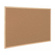 MASTERVISION SF152001239 Bulletin Board,Cork,47-13/64" W 52XG60