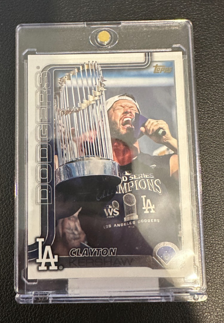 2025 Topps Golden Mirror Variation SSP #146 Clayton Kershaw SSP RARE