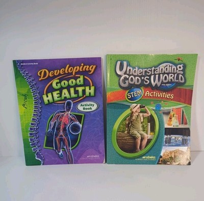 Abeka Grade 4 Developing Good Health & Understanding God's World Activity Books