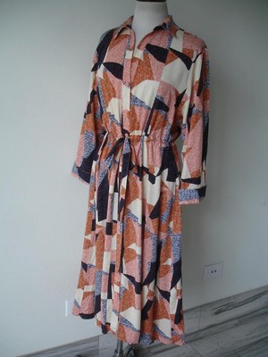 Women's M Anthropologie Corey Lynn Calter Patchwork Shirtdress Shirt Dress NWT