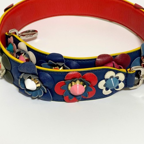 Fendi Strap You Flower Shoulder Bag Strap Multicolor Fashion Accessories C037 - Picture 4 of 11