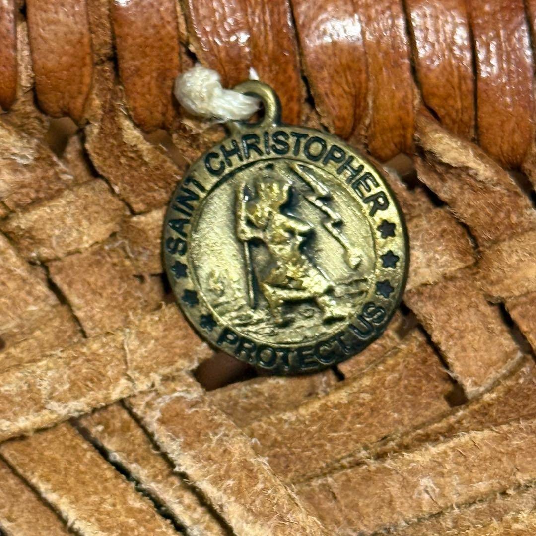 St. Christopher Dragon Diffusion Leather Mesh Tot… - image 8