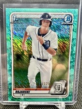 2020 1st Bowman Chrome Ulrich Bojarski Aqua Shimmer Refractor /125 #BCP-14