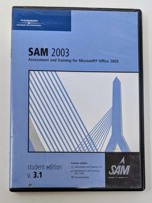 SAM 2003 - Assessment and Training for Microsoft Office 2003 (Tested)