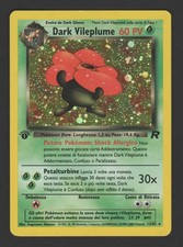 Dark Vileplume Holo Team Rocket 1a Edizione 13/82 ITA - Carta Pokémon Rara