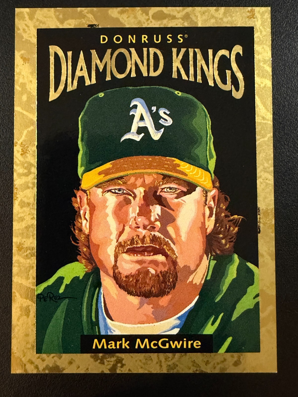 1996 Donruss Diamond Kings Mark McGwire /10000
