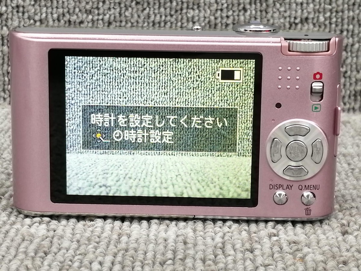 Panasonic Lumix DMC-FX60 Compact Digital Camera 12.1 MP pink color