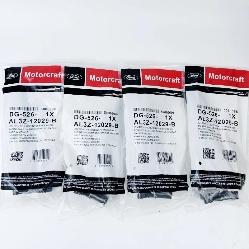 포드 F250 F350 슈퍼듀티 6.2L V8용 모터크래프트 DG525 DG526 점화 코일 8개 세트 4