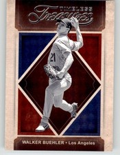 2020 Panini Timeless Treasures Walker Buehler #16 LAD