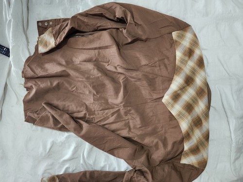 Camisa Western De Colección Ely Plains Para Hombres 16.5X35 Marrón A Cuadros Perla Snap Vaquero Años 80 - Imagen 9 de 9