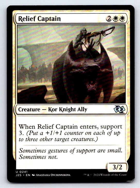 Relief Captain 241 Uncommon Foundations Jumpstart Magic: The Gathering