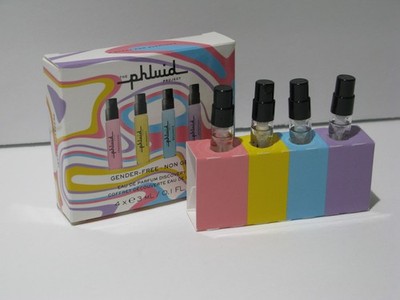 The Phluid Project Eau de Parfum Discovery Set. 4 x 3 ml / 0.1 fl. oz.