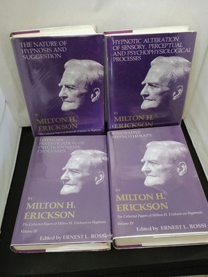The Collected Papers of Milton H Erickson Hypnosis Vol 1 - 4 HCDJ 1980 Near Fine