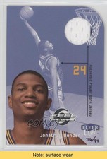 1999-00 Fleer Ultra Feel the Game Jersey 76/99 Jonathan Bender #3FG READ z0c