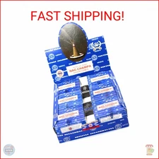 Shrinivas Sugandhalaya Satya Sai Baba Nag Champa Incense Dhoop Cones, 144 Cones