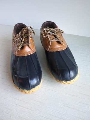 Lands  End Duck Ankle Boots, Leather/Rubber,Women's 8, Thinsulate, New Condition
