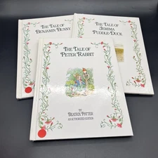 Tale of Peter Rabbit, Benjamin Button & Jemma Puddle-Duck Beatrix Potter 1992 HC