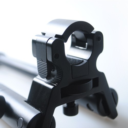 Bípode rifle de caza plegable ajustable de 8"" a 10"" montado en cañón - Imagen 3 de 8